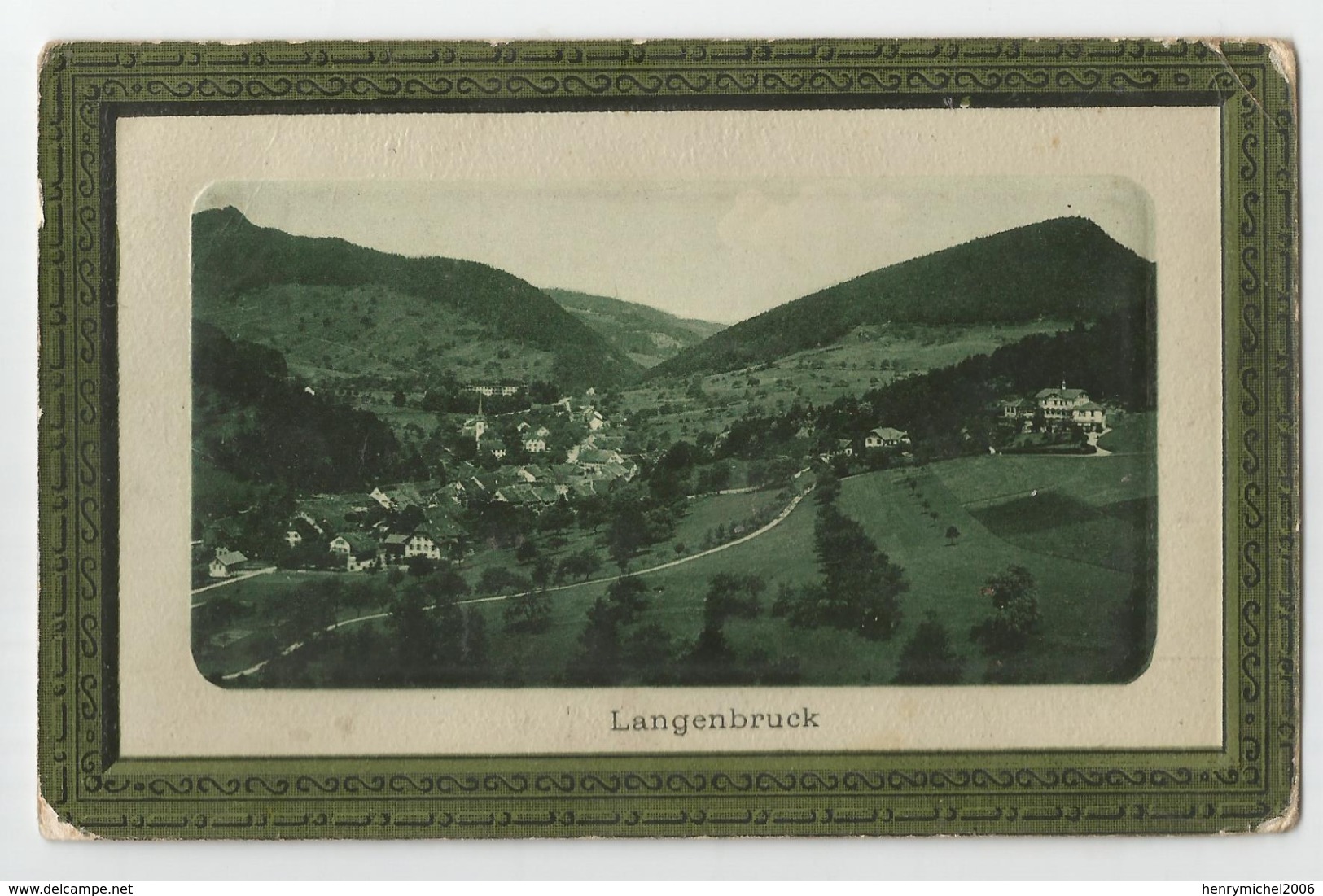 Suisse - Bale Campagne - Langenbruck 1911 - Langenbruck