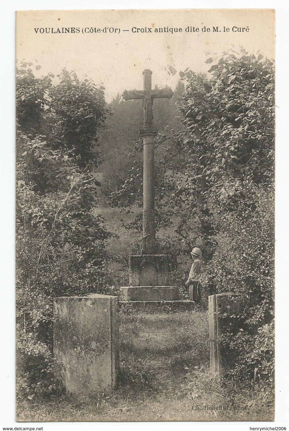 21 Cote D'or - Voulaines Croix Antique Dite De M Le Curé - Andere & Zonder Classificatie