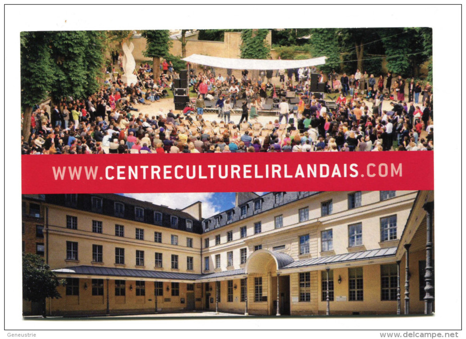 CPM Non Postable "Centre Culturel Irlandais - Festivité De La Saint Patrick" Irlande - Paris - Saint-Patrick