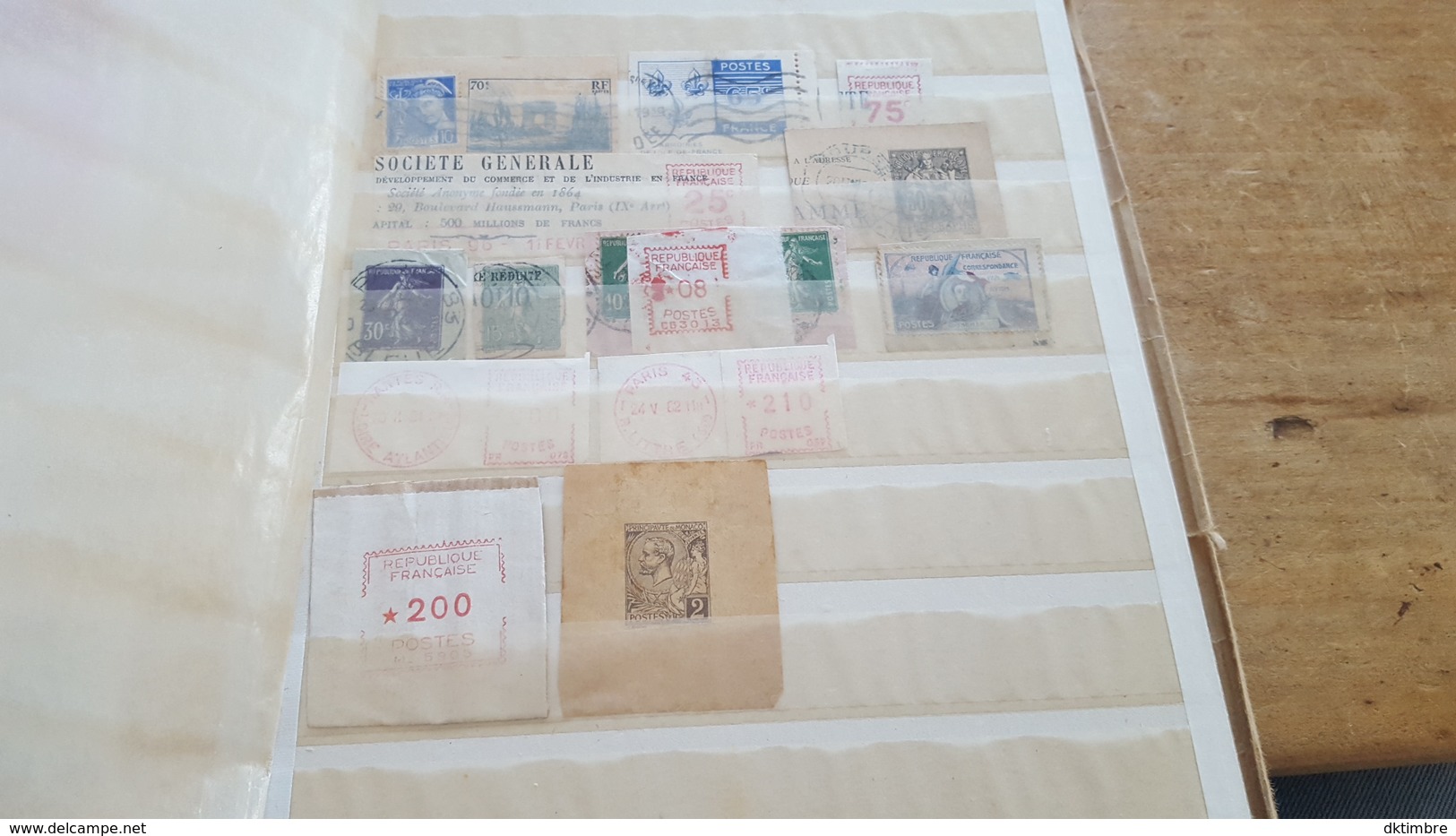 LOT 343280 ALBUM TIMBRE DE FRANCE NEUF* OBLITERE  PORT A 10 EUROS