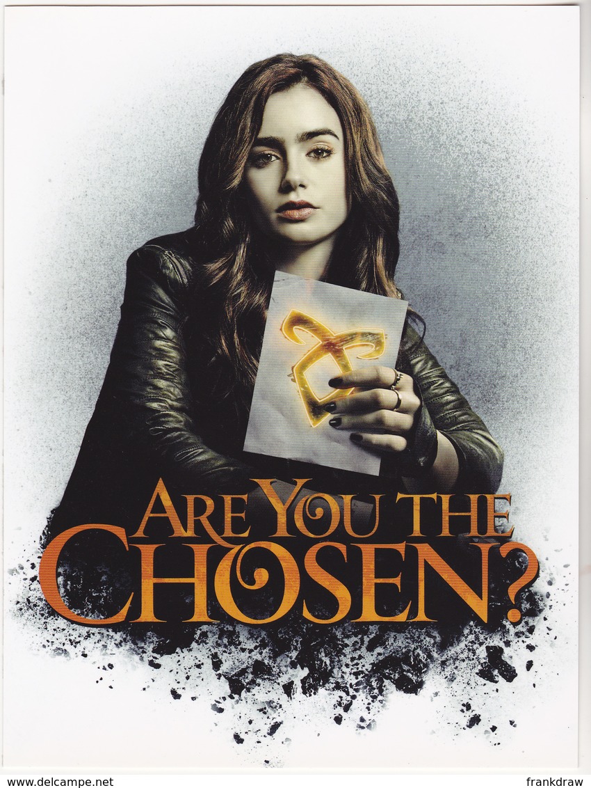 Postcard - Film City Of Bones - Are You The Chosen - New - Ohne Zuordnung