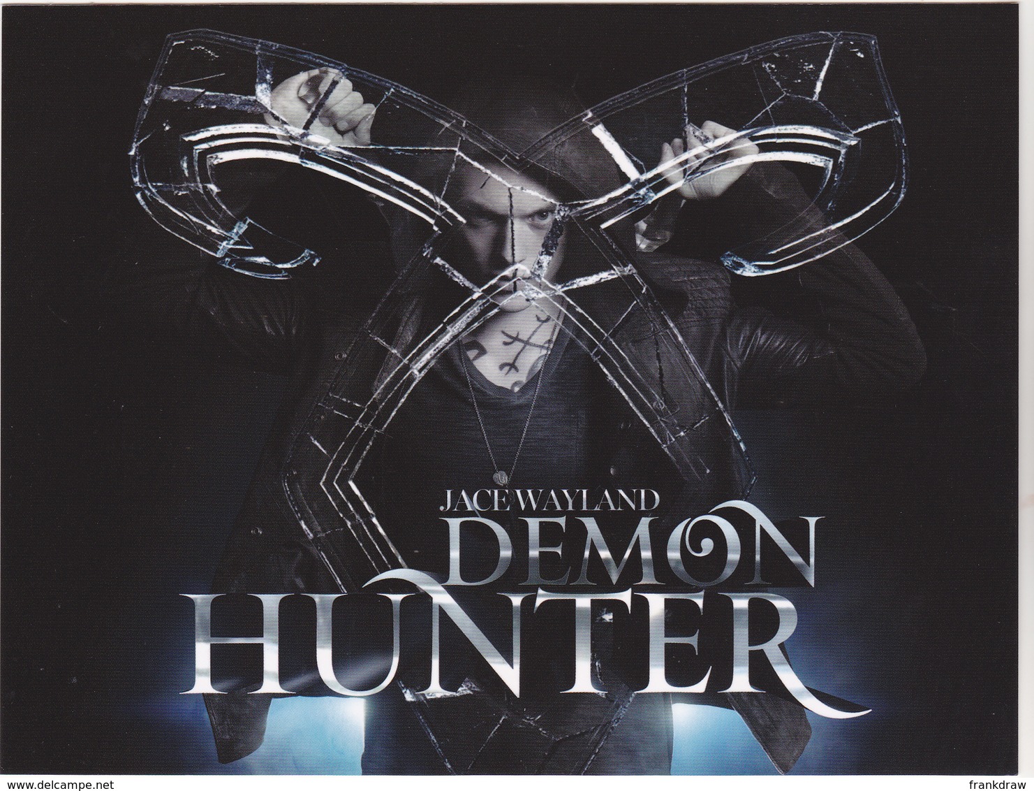 Postcard - Film City Of Bones - Jace Wayland Demon Hunter - New - Unclassified