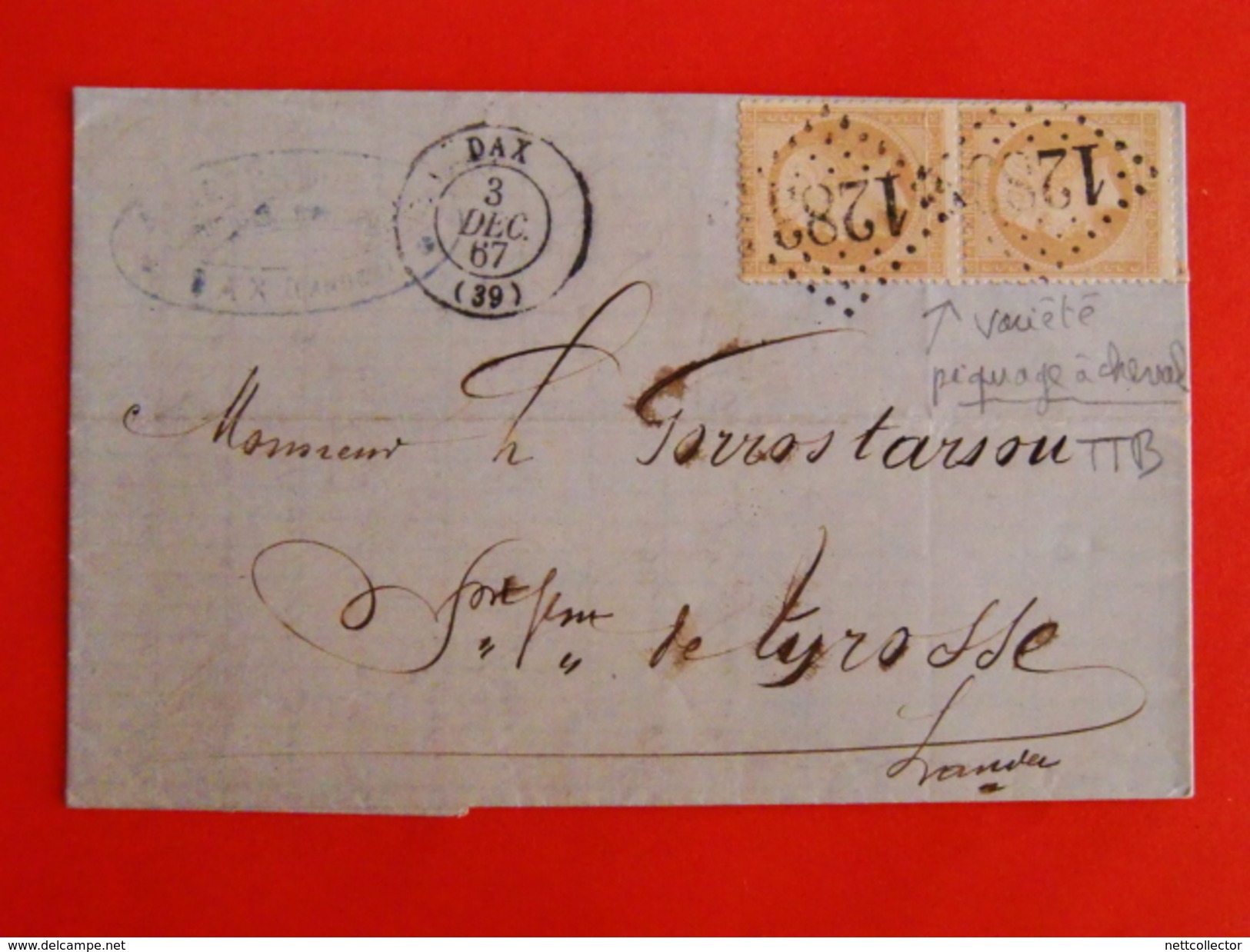 FRANCE 70 LETTRES CLASSIQUES RARES/ COLLECTION EXCEPTIONNELLE MAJORITE TTB