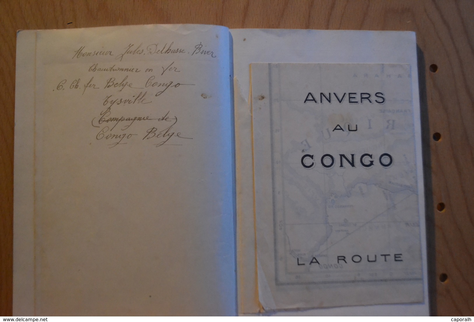 Compagnie Belge Maritime Du Congo . Société Anonyme Anvers Congo. 1923 - Publicités