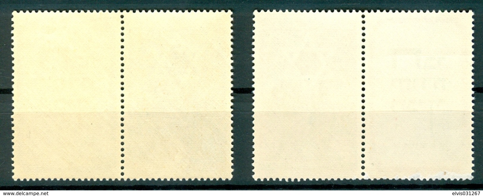 Israel - 1950, Michel/Philex No. : 39/40,  - MNH - *** - Sh. Tab - Oblitérés (avec Tabs)