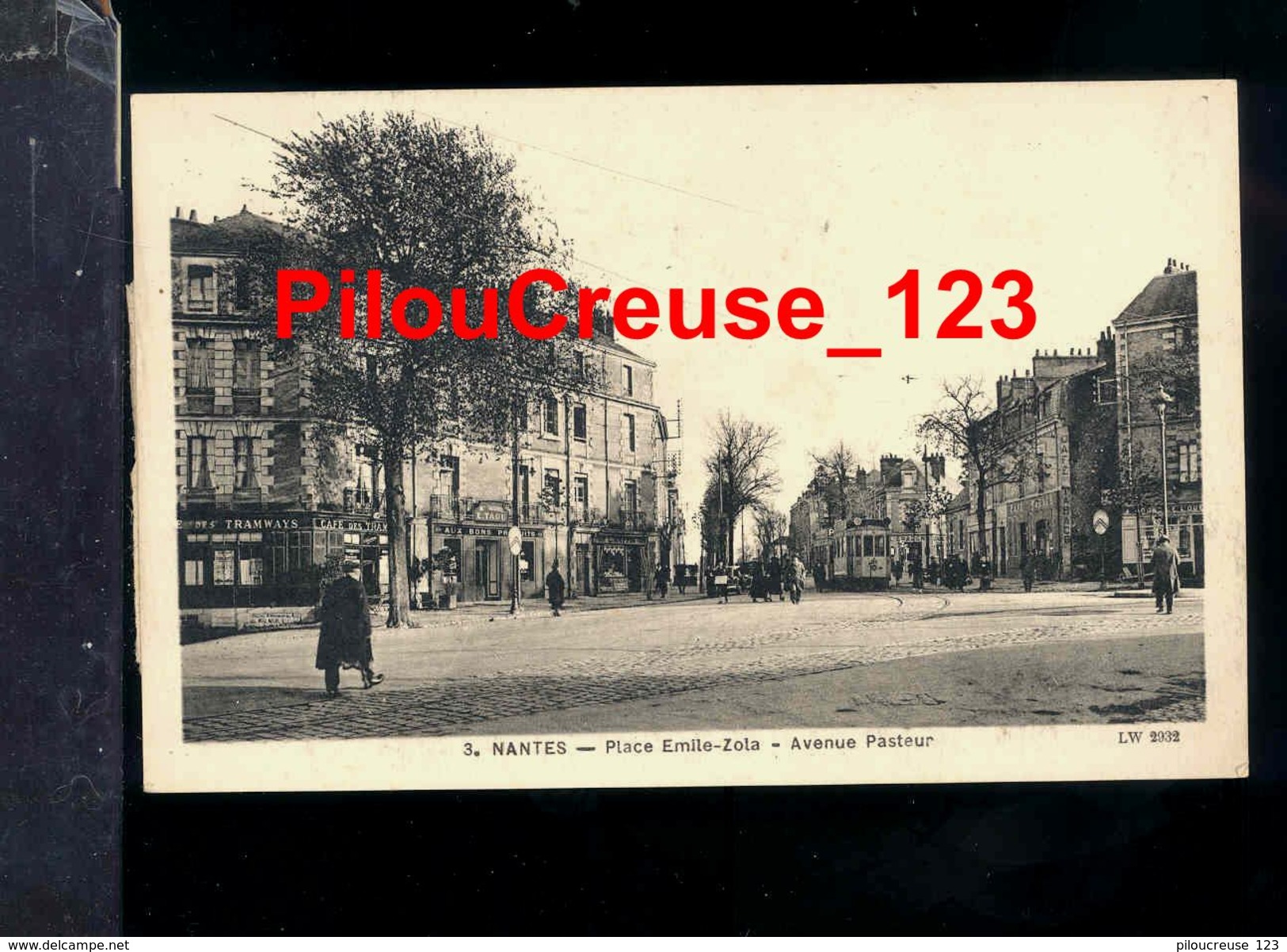 44 Loire Atlantique - NANTES - " Place Emile Zola - Avenue Pasteur " - Nantes