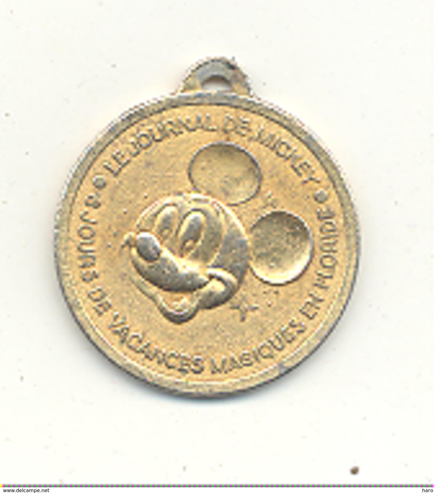 Médaille - DISNEYWORLD - Le Journal De Mickey - 8 Jours De Vacances Magiques En Floride - BD - Walt Disney (gr) - Toeristische