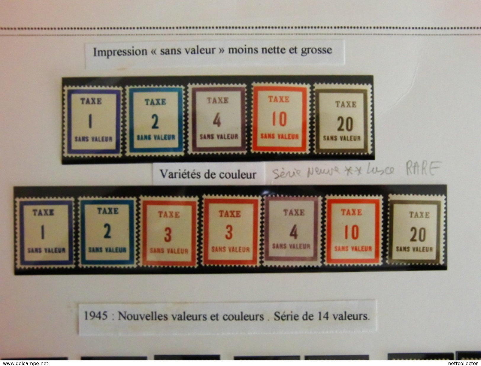 RARISSIME COLLECTION COURS INSTRUCTION FRANCE + 2000 TIMBRES MAJORITE NEUFS** / CORRESPONDANTS ET ENVELOPPES - Cours D'Instruction