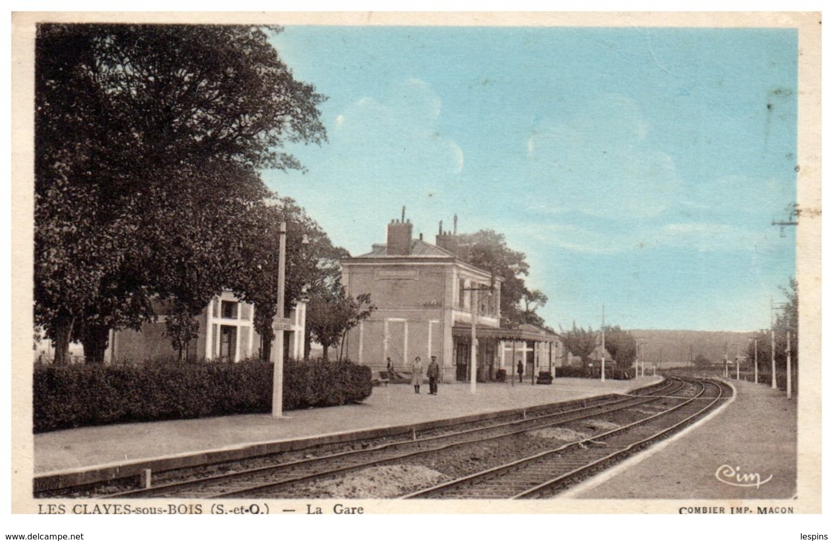 78 - Les CLAYES Sous BOIS --  La Gare - Les Clayes Sous Bois