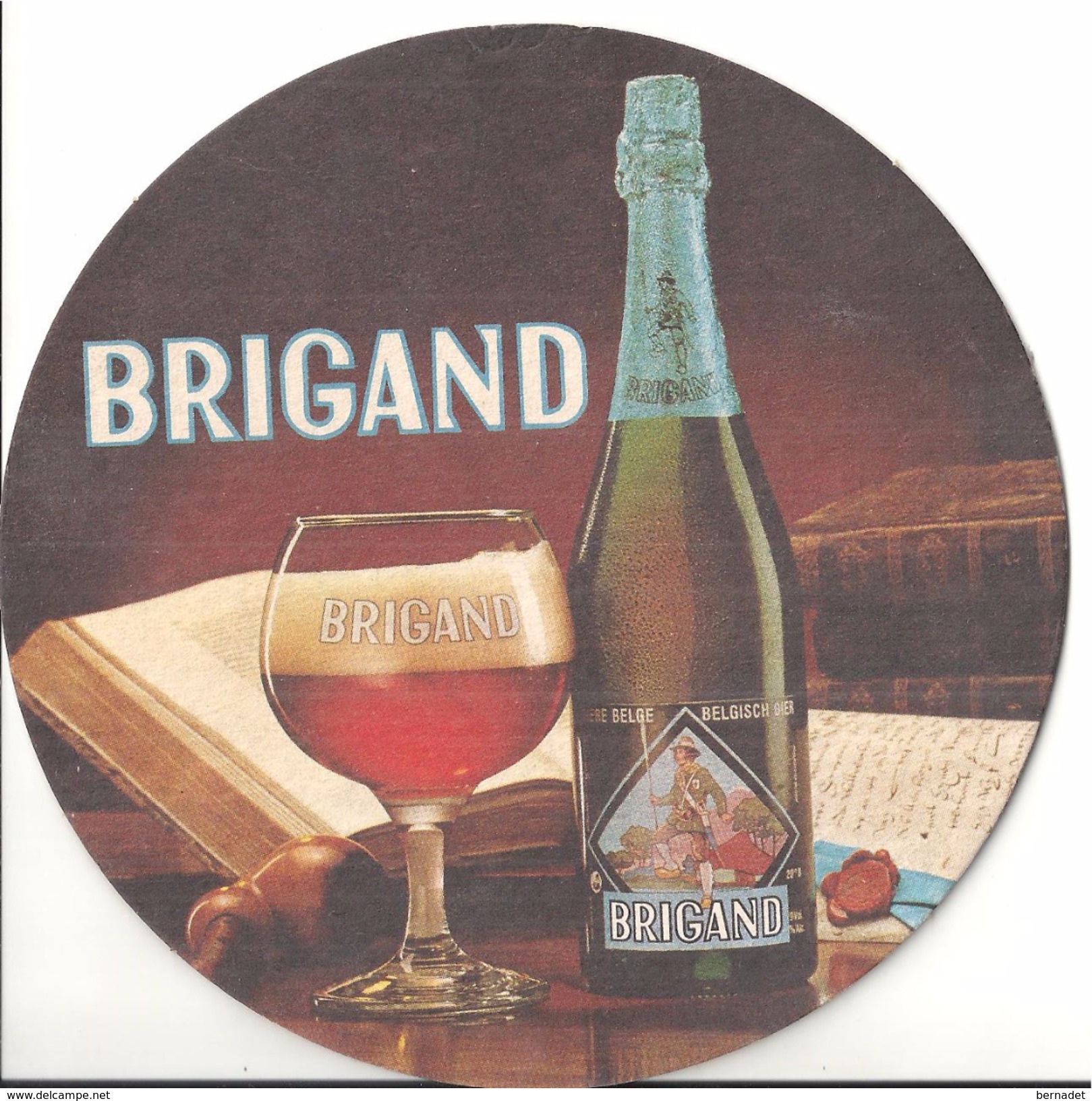 BELGIQUE ... SOUS BOCK BIERE BRIGAND - Sous-bocks