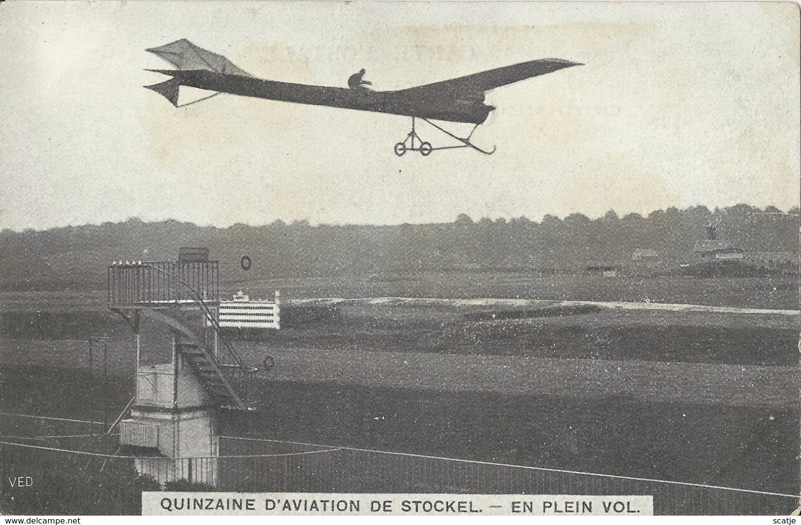 Bruxelles.  -   Quinzaine D'Aviation De Stockel.  -   En Plein Vol - Woluwe-St-Pierre - St-Pieters-Woluwe