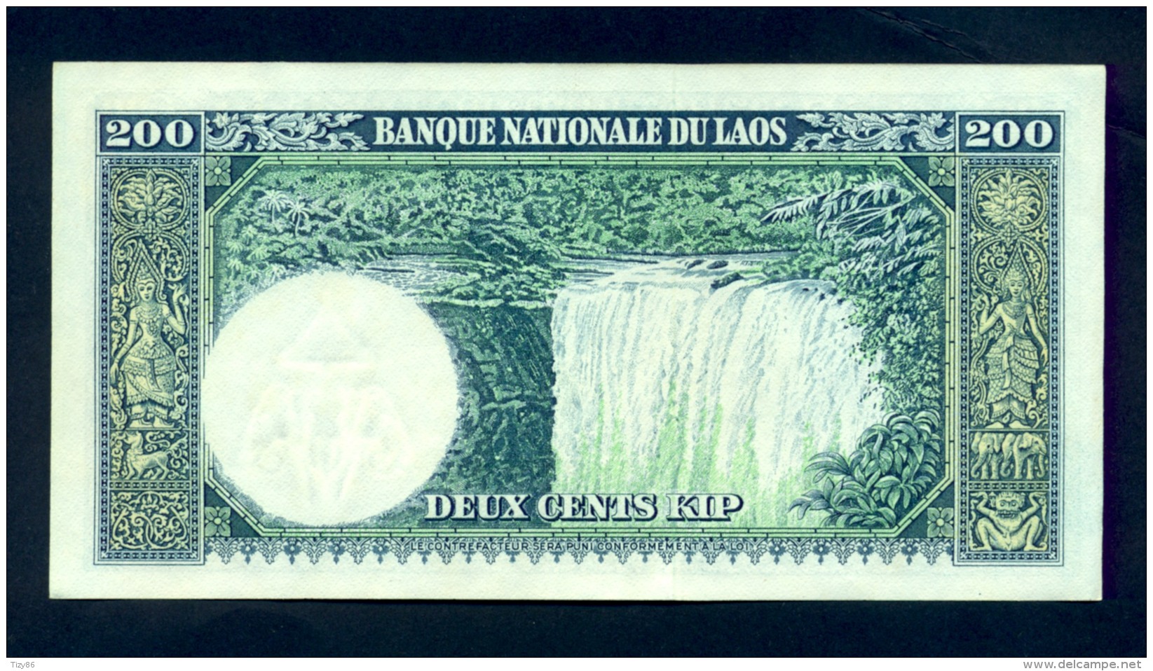 Banconota Laos 200 Kip 1963 FDS - Laos