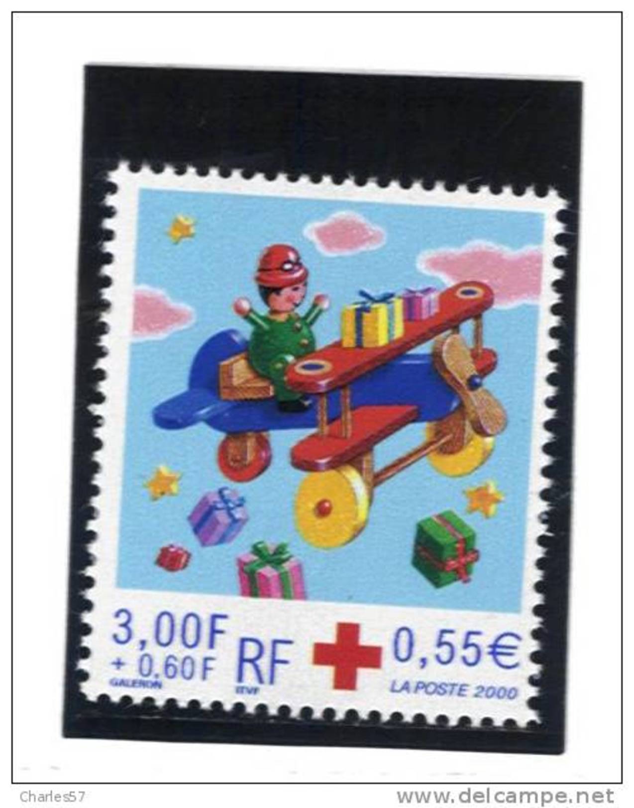 France 3362  Neuf ** ("Au Profit De La Croix Rouge)  Cote 1,25&euro; - Neufs