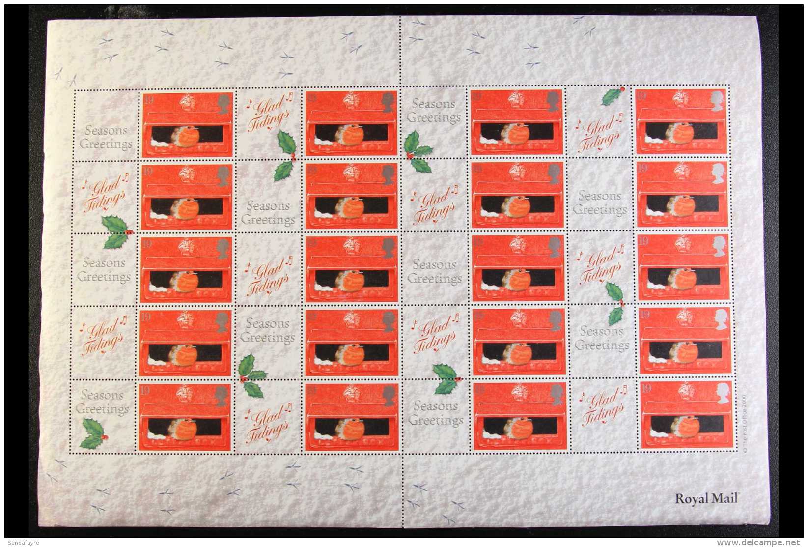 POST OFFICE LABEL SHEETS ACCUMULATION CAT &pound;3000+ 2000-2010 EXTENSIVE COLLECTION Often Lightly Duplicated Of... - Autres & Non Classés