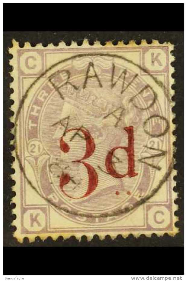 1883 3d On 3d Lilac, SG 159, Superb Cds Used. For More Images, Please Visit... - Autres & Non Classés