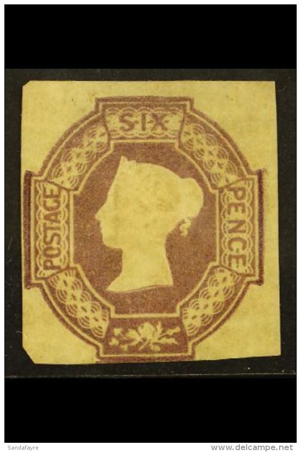 1847-54 Embossed 6d Dull Lilac, SG 59, Mint With Square Margins, Just Brushing At Base Otherwise Good/large... - Altri & Non Classificati