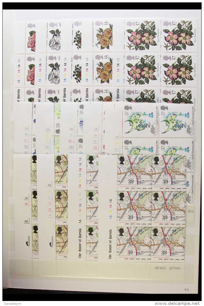 1991-94 NHM COMMEMORATIVES CYLINDER BLOCK COLLECTION A Magnificent Complete Run Of Commemorative Sets From The... - Autres & Non Classés