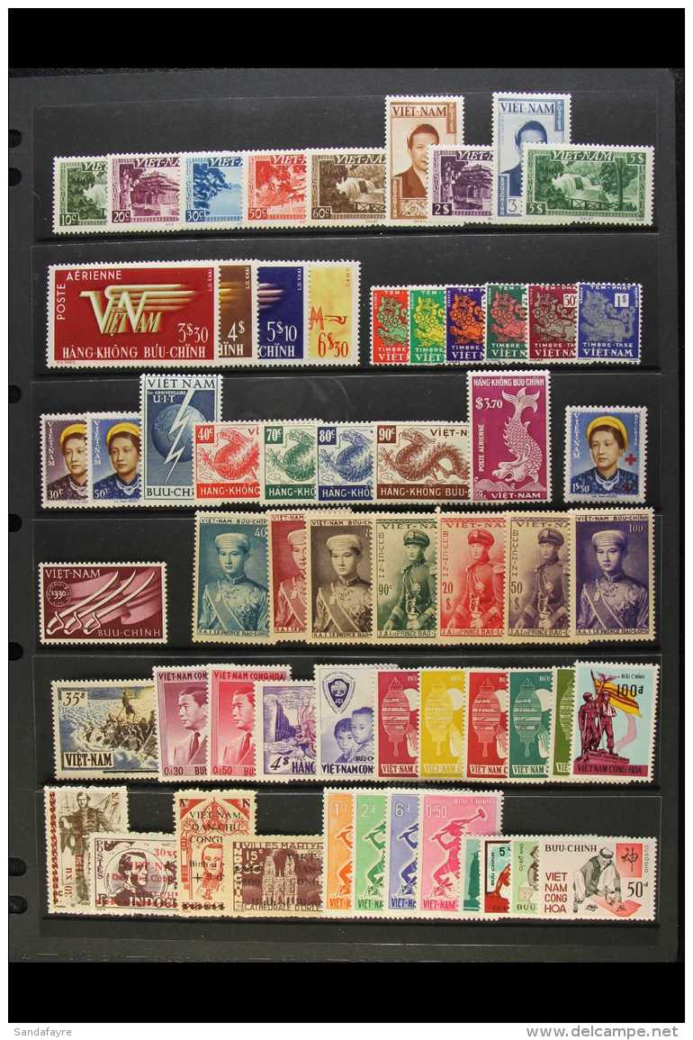 1945-1975 DELIGHTFUL MINT COLLECTION All Different, Generally Fine And Fresh (some Never Hinged). With Democratic... - Viêt-Nam