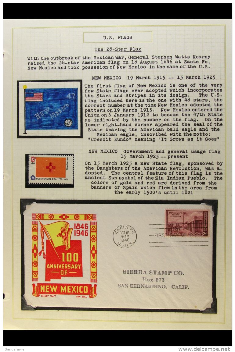 THE "STARS &amp; STRIPES" COLLECTION A Most Interesting, All Period Collection Of Stamps, Postcards, Covers,... - Altri & Non Classificati