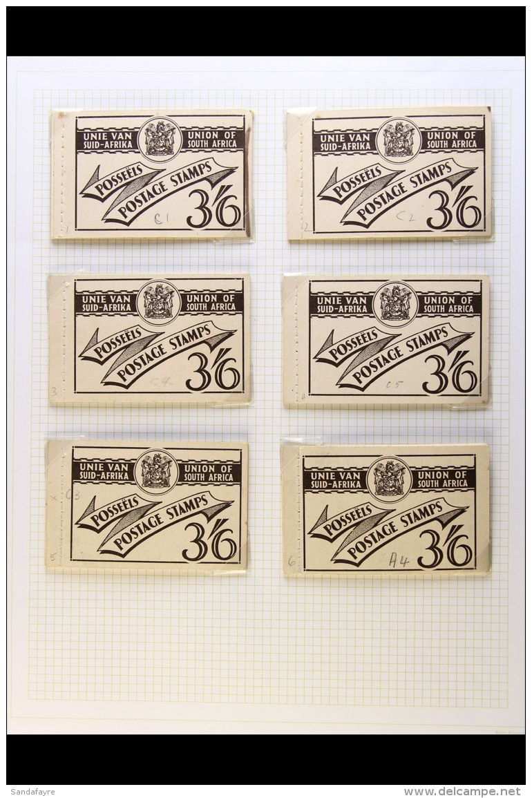 1951 BOOKLETS 3s6d Complete Booklet (SG SB19) - A Collection Of 28 Booklets, Containing Different Panes From The... - Non Classificati