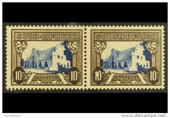 1933-48 10s Blue &amp; Sepia, Cloudless Sky Variety, SG 64c, Fine Mint. For More Images, Please Visit... - Non Classés