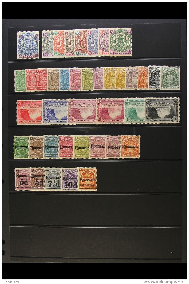 1897 - 1909 MINT SELECTION Fresh And Attractive Range Including 1897 Arms Set To 8d, 1898 Values To 10s Grey... - Altri & Non Classificati