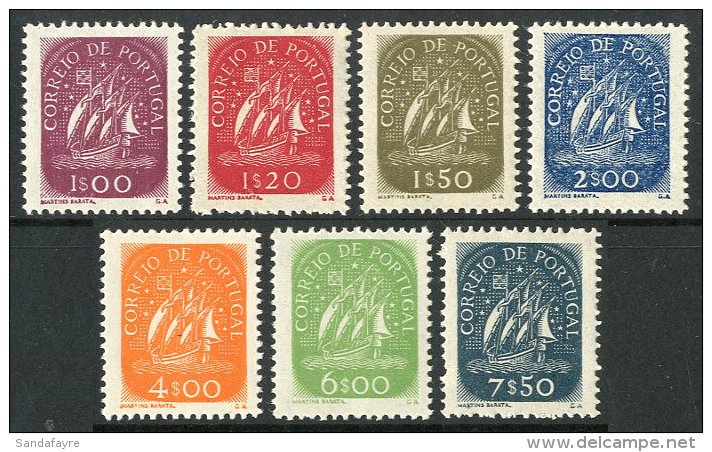 1943-49 "CARAVEL" DEFINITIVES Never Hinged Mint Selection Of Better Values Between 1E And 6E.Includes 1E50... - Altri & Non Classificati