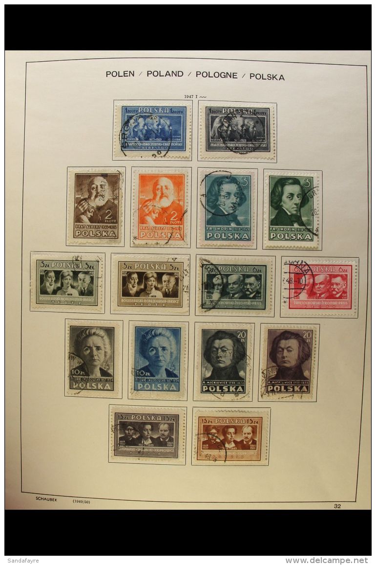 1945 - 1978 BIG VERY FINE USED COLLECTION In A Schaubek Printed Album, Fairly Solid Runs Throughout Incl 1945 5zt... - Altri & Non Classificati