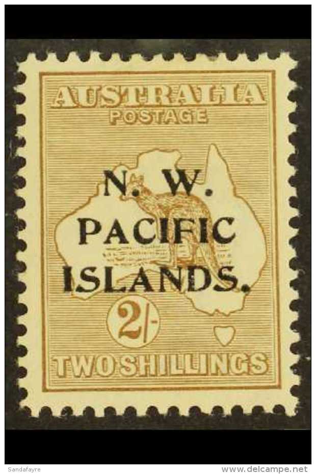 1915-16 2s Brown 2nd Wmk Roo, SG 91, Very Fine Mint. For More Images, Please Visit... - Papua Nuova Guinea