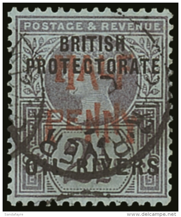 1893 &frac12;d On 2&frac12;d Type 9 Surcharge In Vermilion, SG 31, Very Fine Used. For More Images, Please Visit... - Altri & Non Classificati