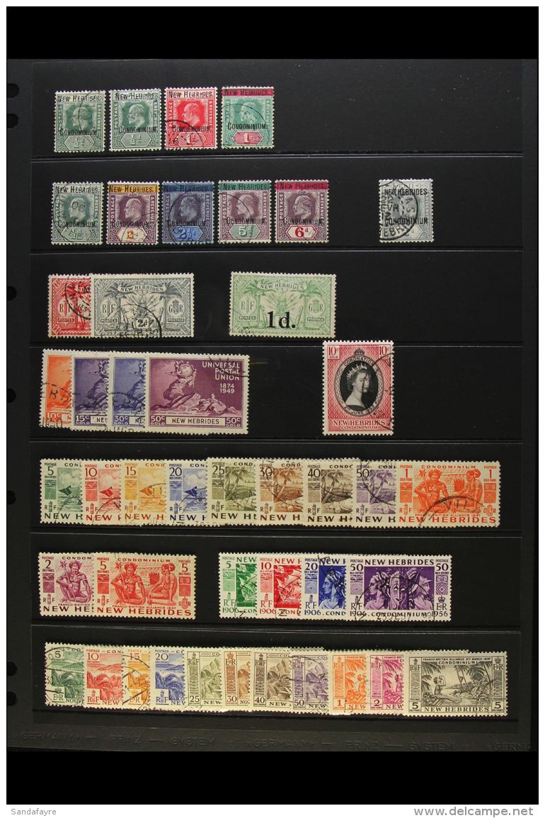 ENGLISH 1908-1970 ALL DIFFERENT FINE USED Collection Presented In Date Order On A Set Of Stock Pages, A Good Range... - Altri & Non Classificati