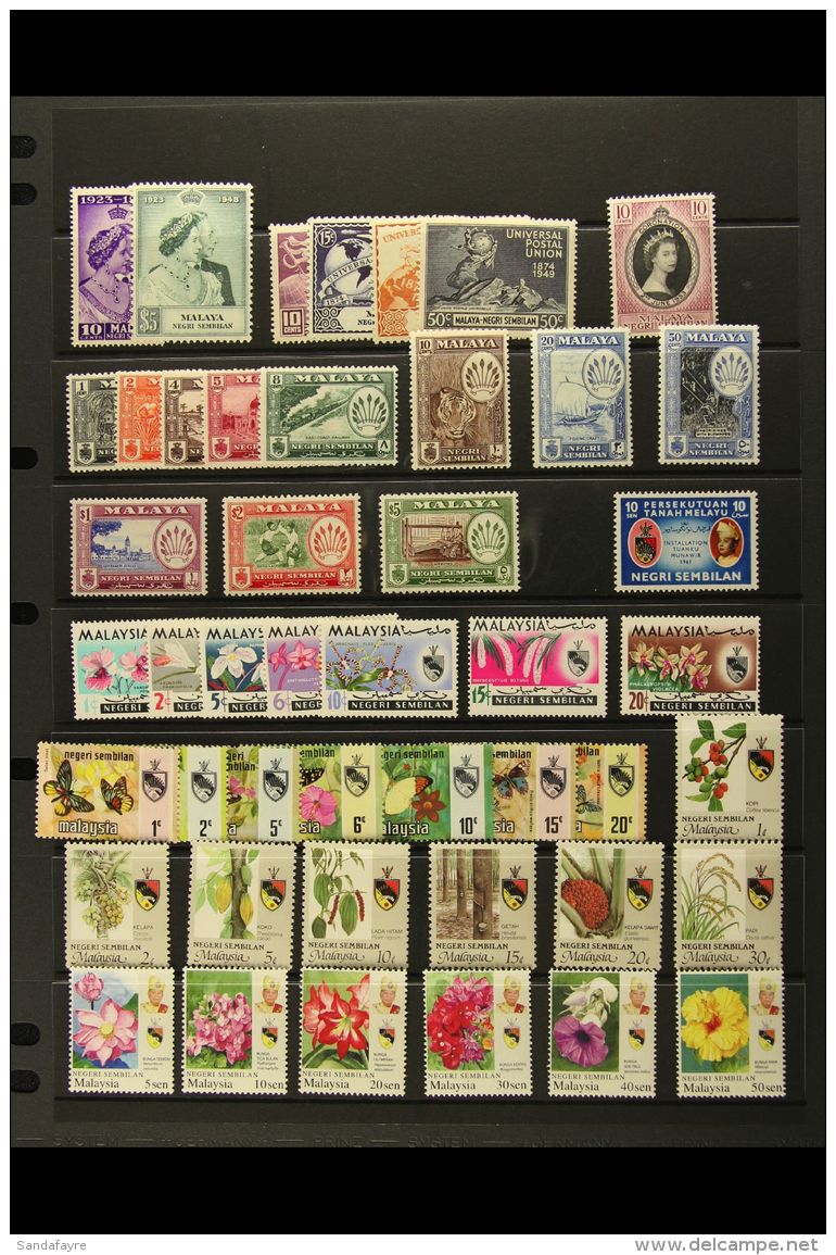 NEGRI-SEMBILAN 1948-2007 NHM OMNIBUS &amp; STATE Collection On A Stock Page. Super Quality (45+ Stamps) For More... - Altri & Non Classificati