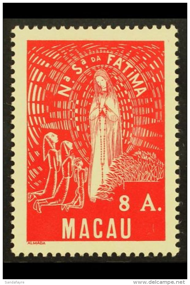 1949 8a Scarlet "Our Lady Of Fatima", SG 423, Very Fine Mint For More Images, Please Visit... - Other & Unclassified