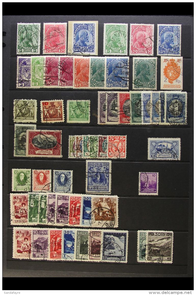 1912-51 FINE USED COLLECTION An Attractive Chiefly All Different Collection Which Includes 1912 Both Sets On... - Altri & Non Classificati