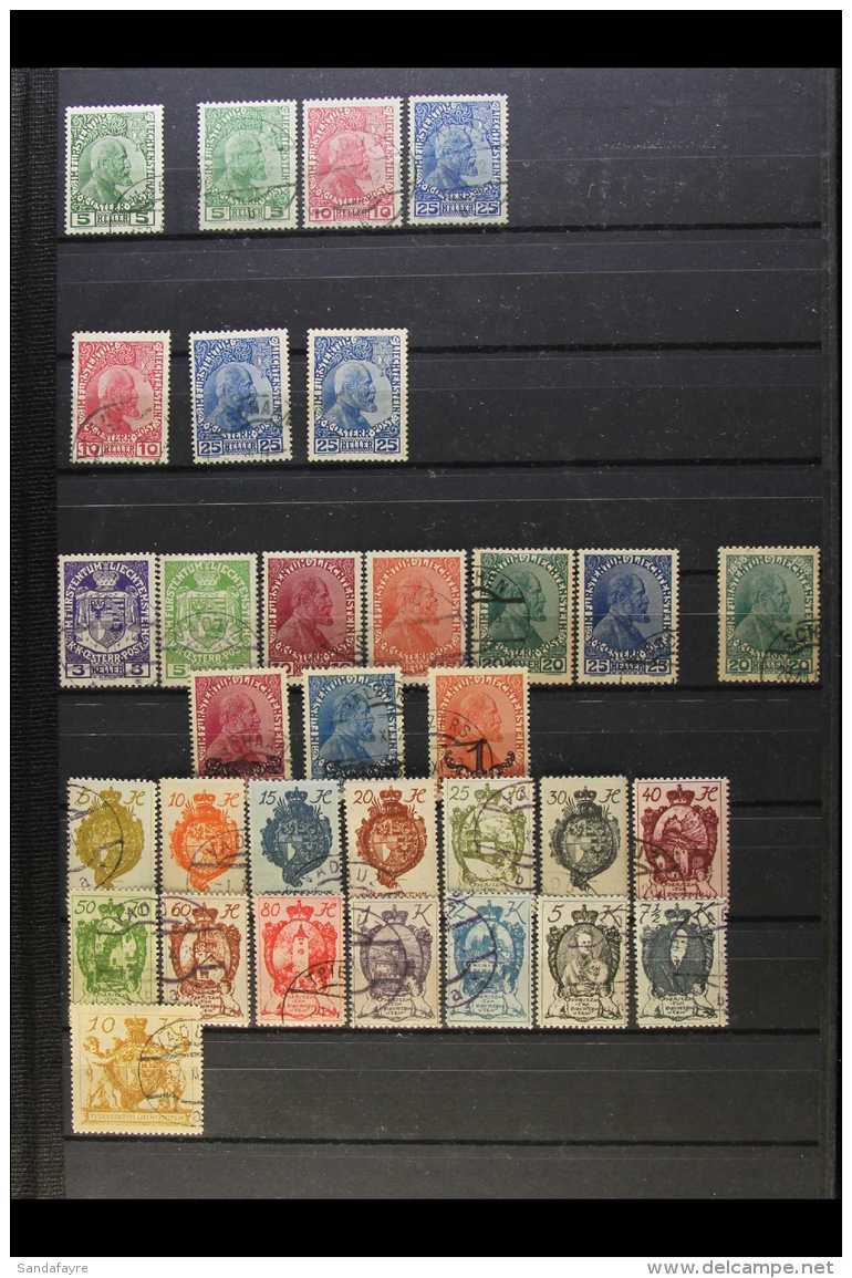 1912-1945 EXTENSIVE FINE USED COLLECTION (Cat 3000+ Euros) Presented On Stock Pages &amp; Mostly Cds Used, ALL... - Autres & Non Classés