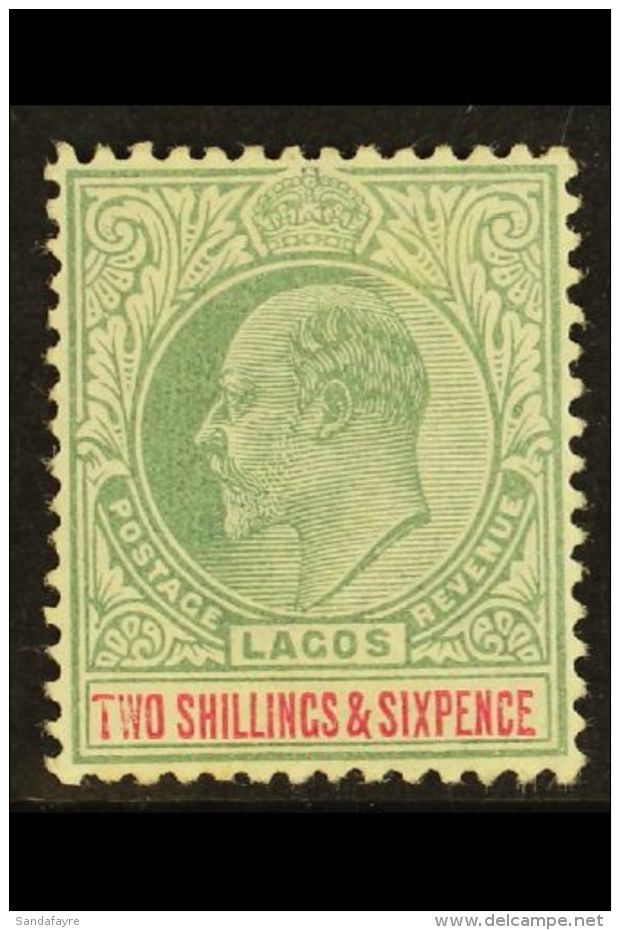 1904 2s6d Green &amp; Carmine, SG 51, Fine Mint, Fresh. For More Images, Please Visit... - Nigeria (...-1960)