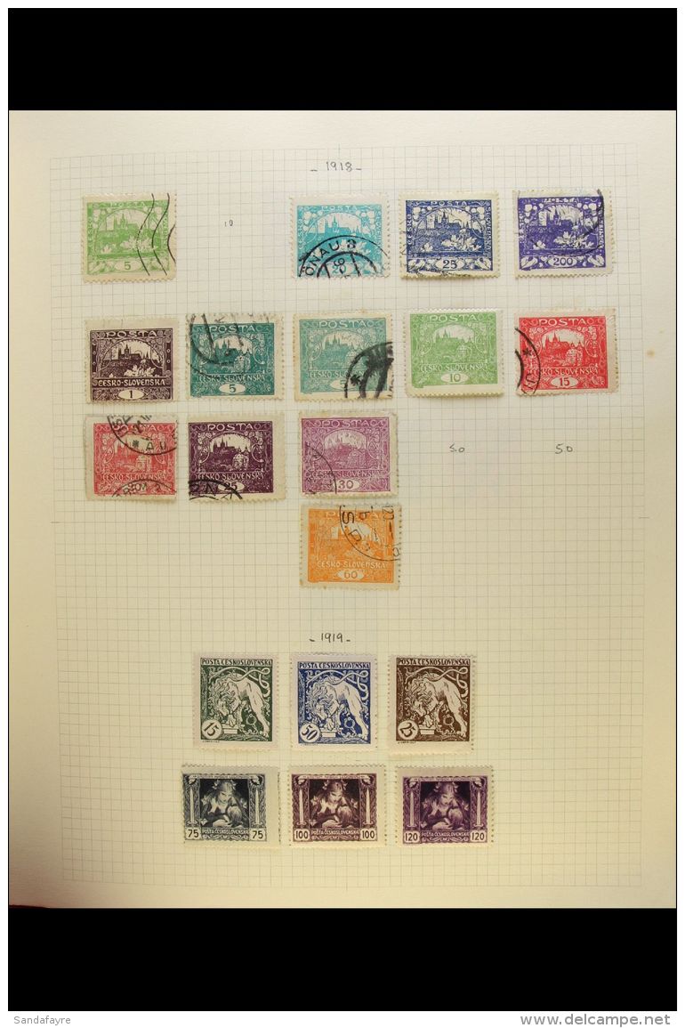 1918-1969 ALL DIFFERENT COLLECTION A Mainly Used Collection With Many Complete Sets, Miniature Sheets, Occupation... - Autres & Non Classés