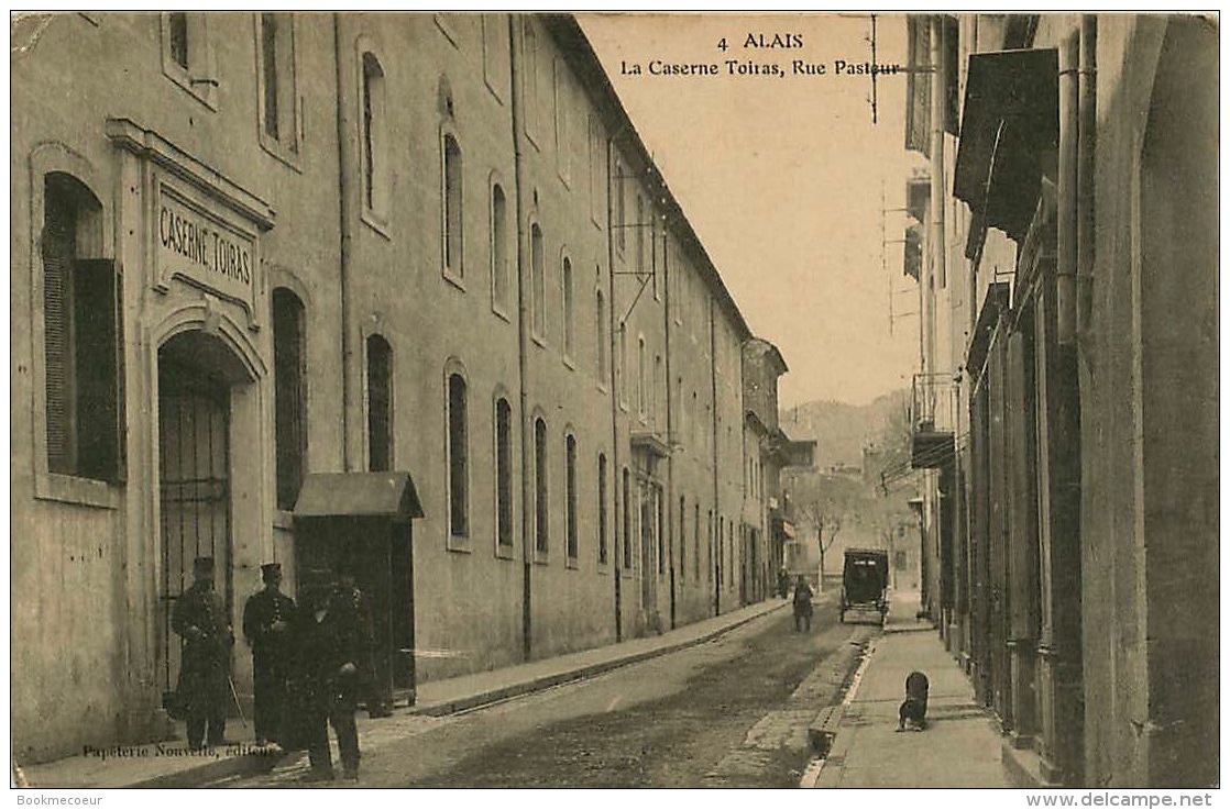 30  ALAIS  LA CASERNE TOIRAS  RUE PASTEUR - Alès