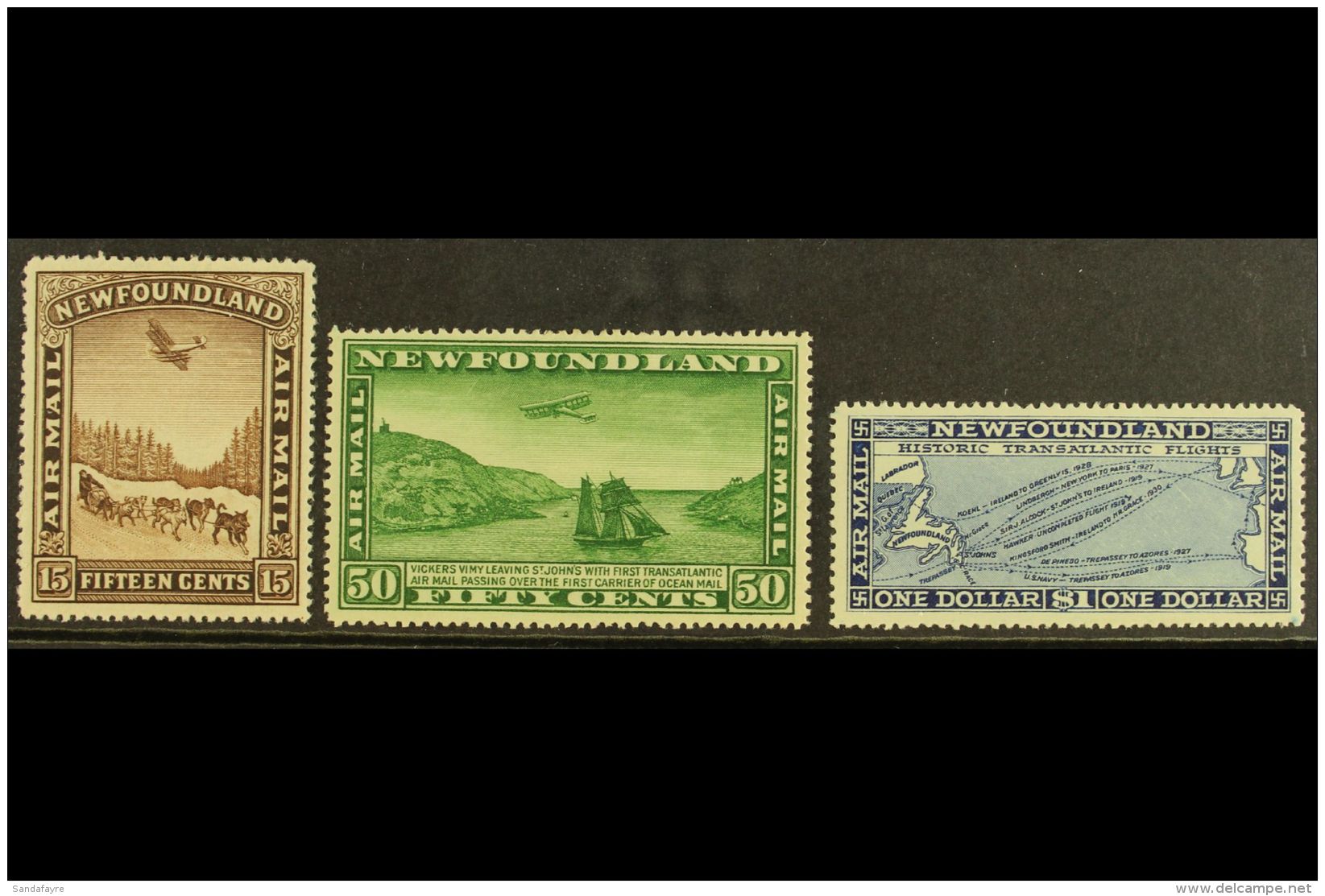 1931 Airmails, No Watermark Set, SG 192/4, Very Fine Mint (3). For More Images, Please Visit... - Autres & Non Classés