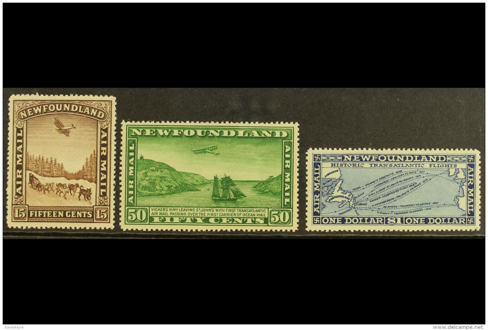 1931 Airmails, No Watermark Set, SG 192/4, Very Fine Mint (3). For More Images, Please Visit... - Altri & Non Classificati