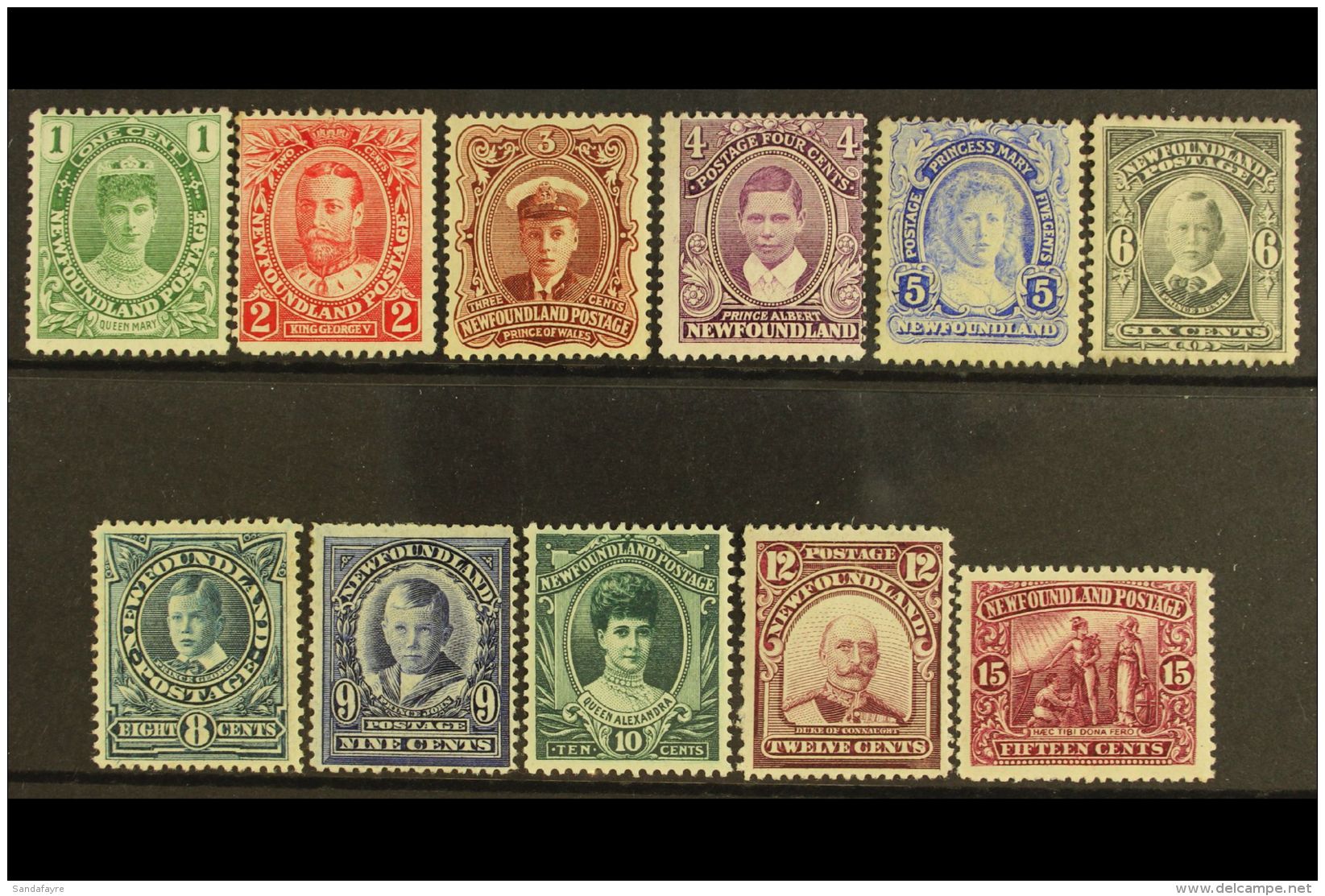 1911 Coronation Complete Set, SG 117/27, Fine Mint. Fresh And Attractive! (11 Stamps) For More Images, Please... - Altri & Non Classificati