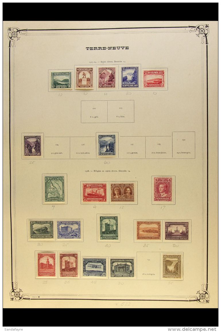 1868-1949 OLD TIME COLLECTION CAT &pound;1400+ A Mint Or Unused, ALL DIFFERENT Collection Presented On Printed... - Altri & Non Classificati