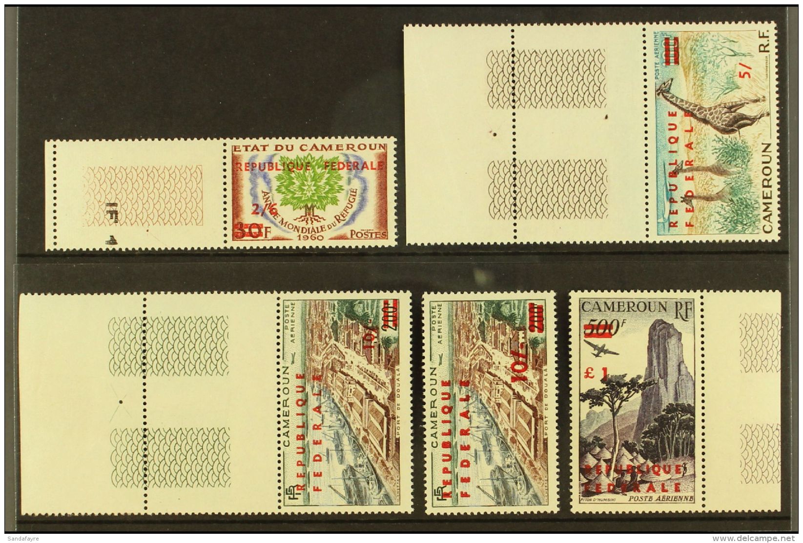 1961 OVERPRINT VARIETIES A Delightful Fine Mint Selection Of Varieties, ALL DIFFERENT &amp; Include 1961 2s6d On... - Altri & Non Classificati