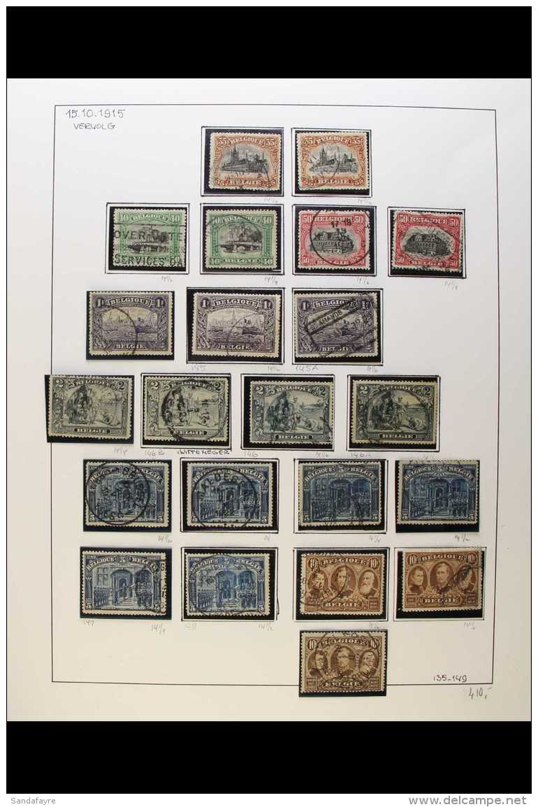 1915-1938 ATTRACTIVE FINE USED SEMI- SPECIALIZED COLLECTION. An Attractive And Interesting Collection With... - Autres & Non Classés