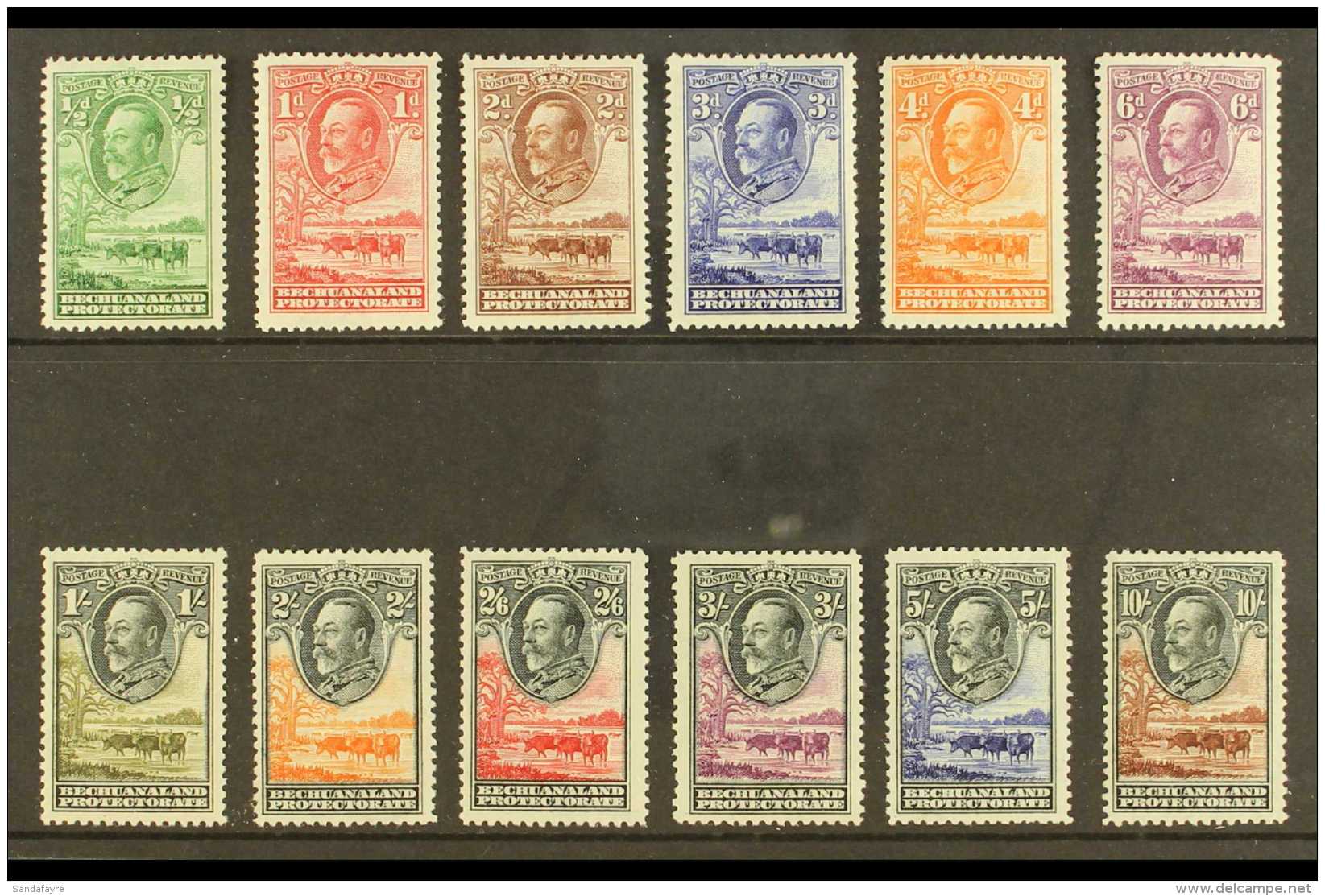 1932 Definitives Set Complete, SG 99/110, Very Fine Mint (12 Stamps) For More Images, Please Visit... - Other & Unclassified