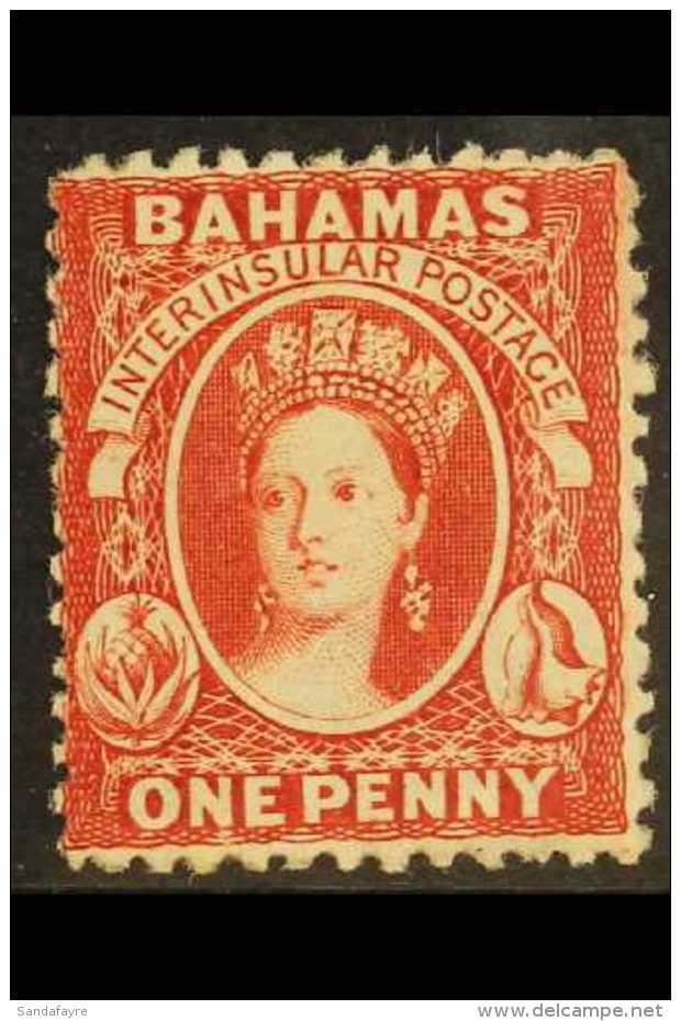 1863-77 1d Red, Wmk Crown CC, Perf.12&frac12;, SG 24, Fine, Never Hinged Mint, BP Basel Certificate Accompanies.... - Autres & Non Classés