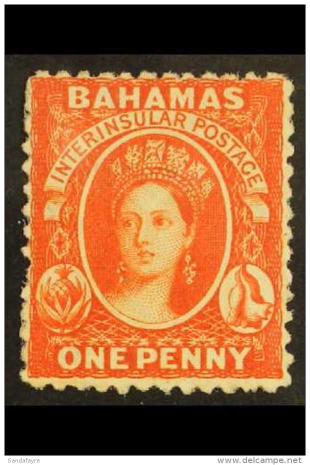 1863-77 1d Bright Vermilion Shade, Wmk Crown CC, Perf.12&frac12;, SG 25, Never Hinged Mint, BP Basel Certificate... - Sonstige & Ohne Zuordnung