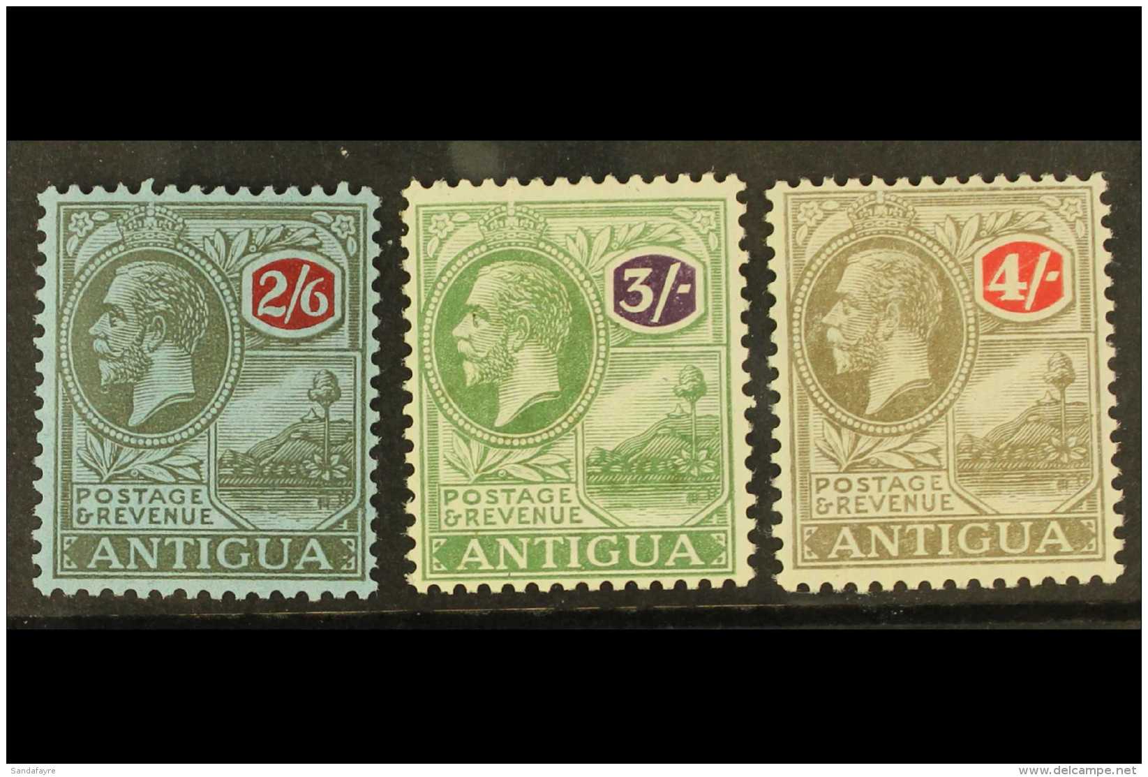 1921-29 2s 6d To 4s SG 78/80, Fine Mint. (3) For More Images, Please Visit... - Autres & Non Classés