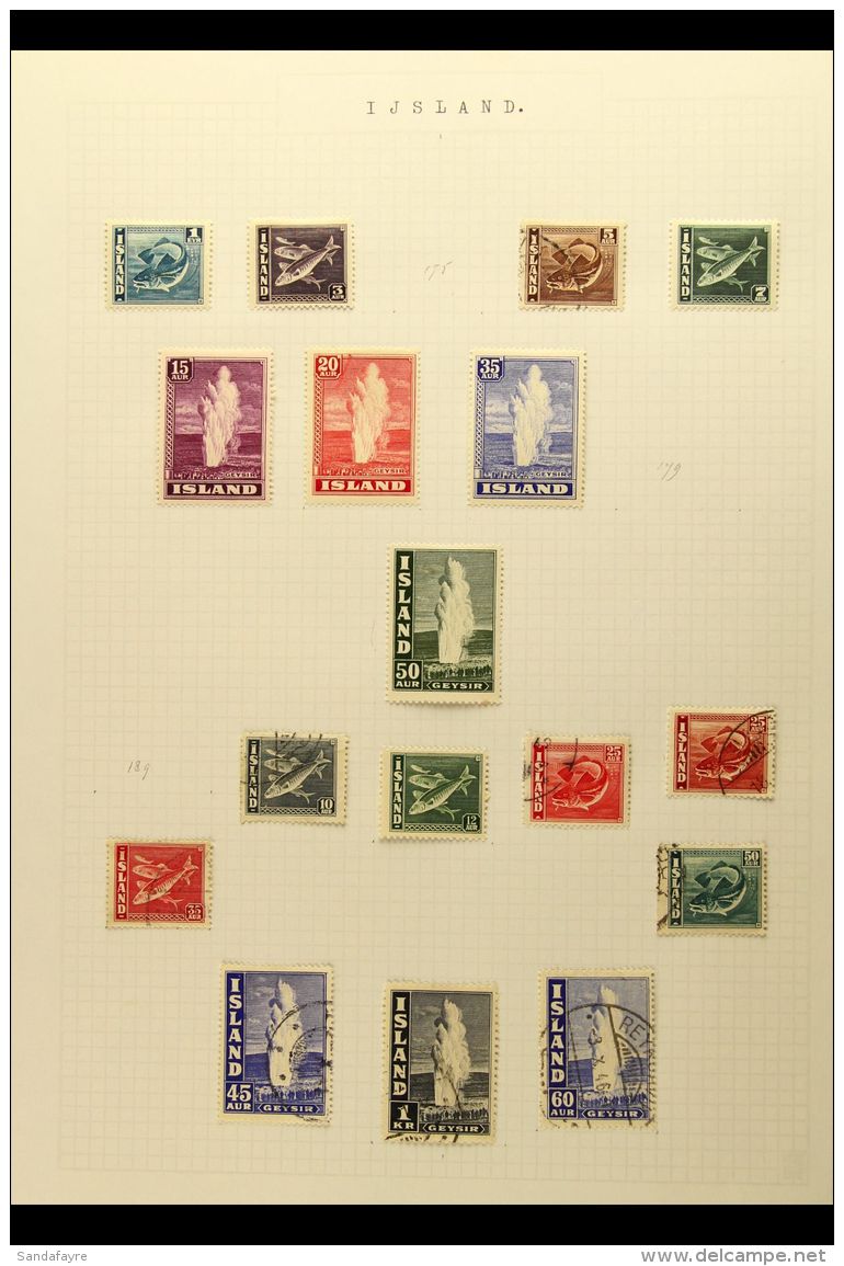 EUROPE IN WARTIME A 1935 To 1945 All Different Mint Or Used Collection Assembled As Part Of A Wartime Thematic,... - Non Classés