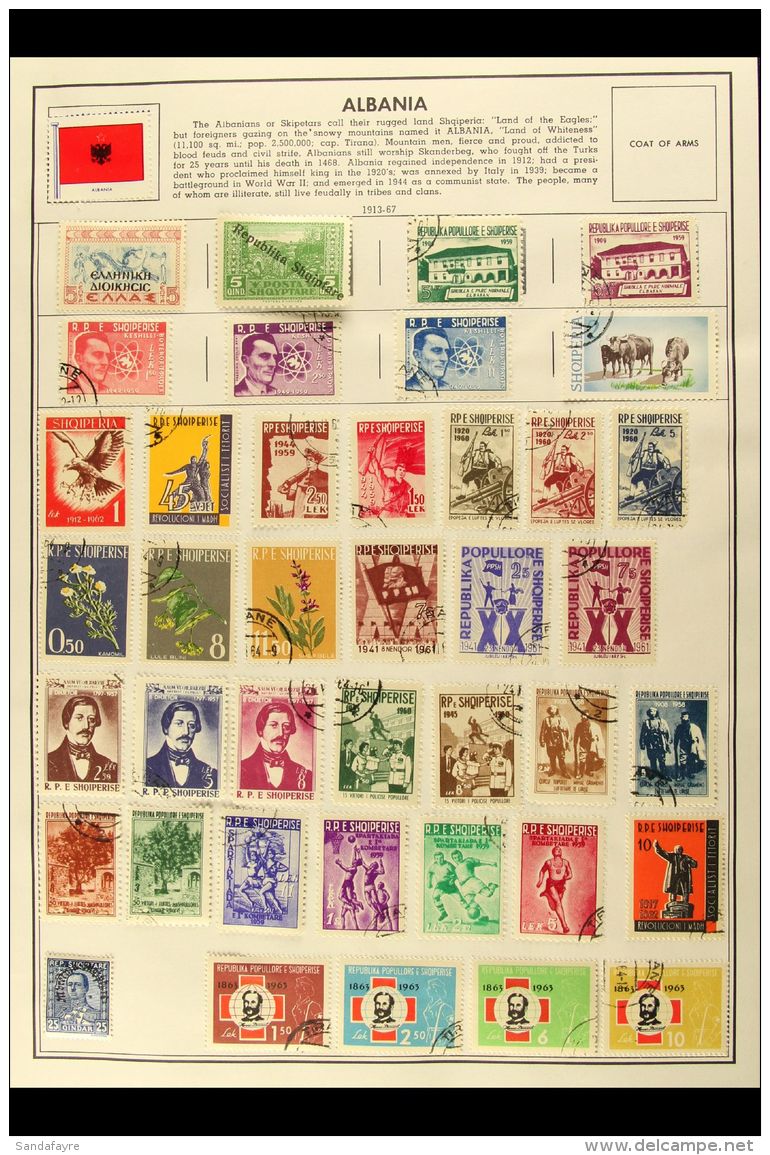 SORTER CARTON. Mainly 20th Century Mint &amp; Used Stamps On Leaves &amp; Stock Pages, Inc World All Different... - Sonstige & Ohne Zuordnung